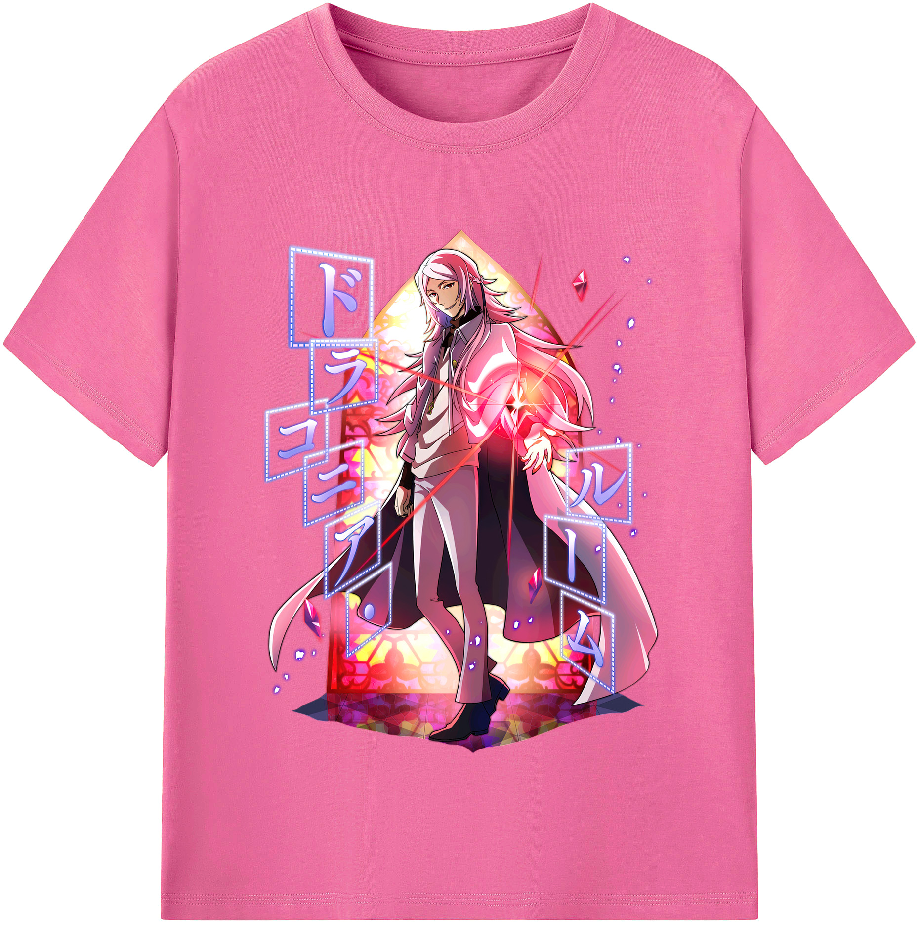 （画像用） 文豪ストレイドッグス Bungo Stray Dogs レディースカジュアルプリントTシャツ（綿100％）